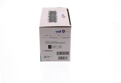 ghirlanda luminoasa cu sfere 52 leduri albe lumina rece well 2