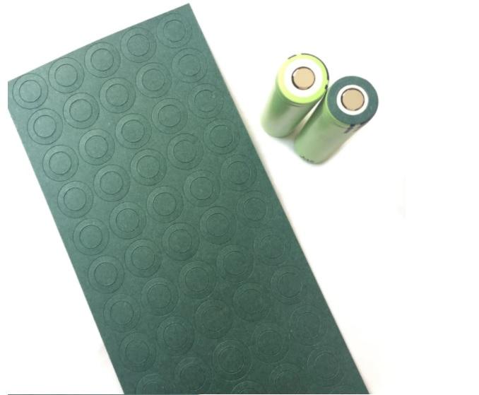 hartie izolatie 100buc terminale acumulator li ion 18650