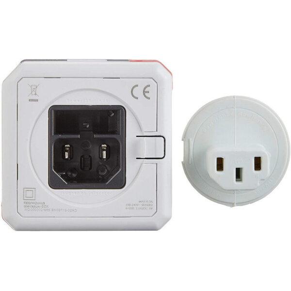 hub mini usb 20 cu 4 porturi alb rosu allocacoc powerusb hub 4