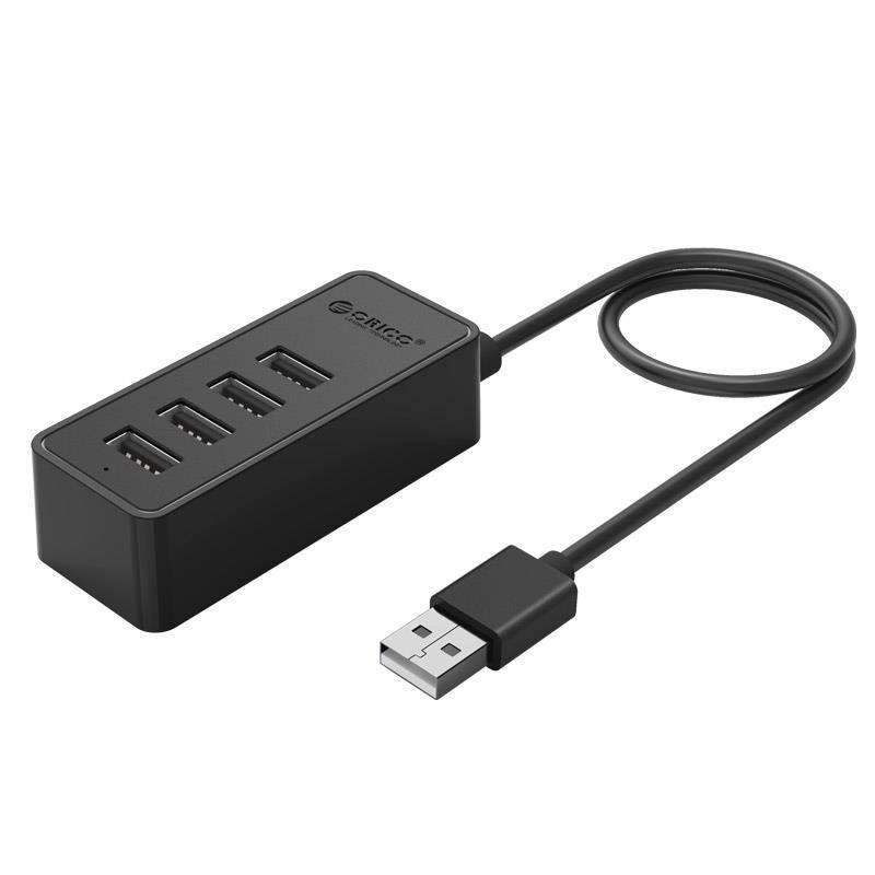hub orico w5p u2 4 port usb 20 cu cablu de date de 100cm