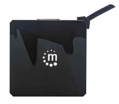 hub usb 20 cu 4 porturi 164818 manhattan negru 1