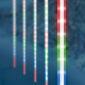 iluminare 8 turturi 50cm meteor led multicolor 100 240v 84w phenom lighting technology 1