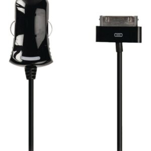 incarcator auto 12 16v iphone cu 30pini 1m negru valueline scaled