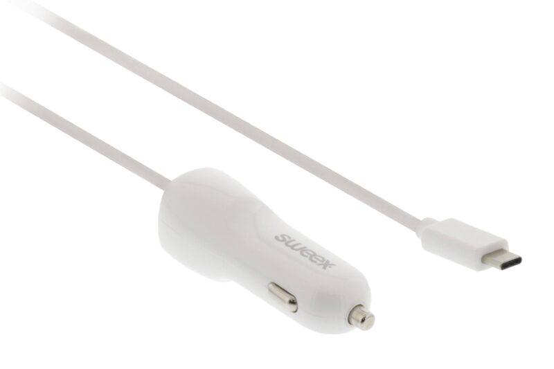 incarcator auto 12 24v usb type c 3a alb sweex 3 scaled