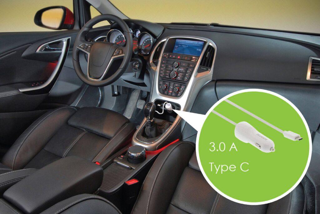 incarcator auto 12 24v usb type c 3a alb sweex 4 scaled