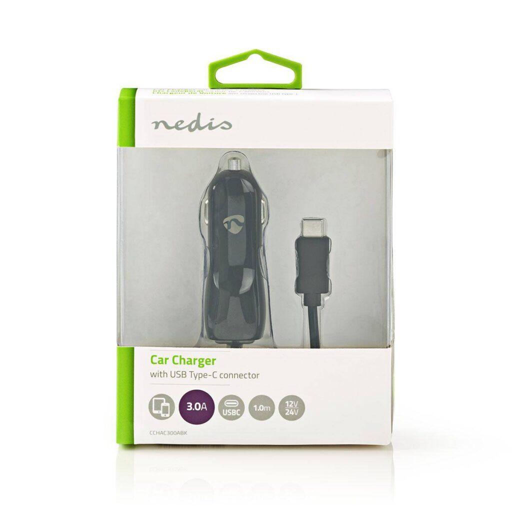 incarcator auto bricheta cu usb type c 3a 15w negru nedis incarcator auto bricheta cu usb type c 3a 15w negru nedis