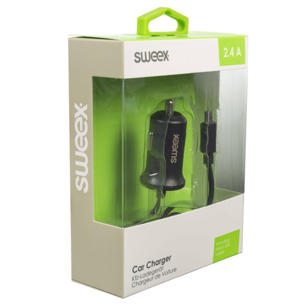incarcator auto micro usb 24a negru sweex 7 scaled