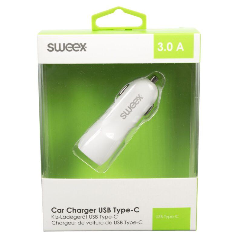 incarcator auto usb type c 3a alb sweex 6 scaled