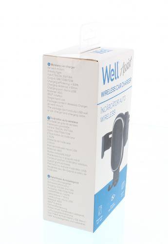 incarcator auto wireless assist well 10w cu gravitatie gura de ventilatie 3