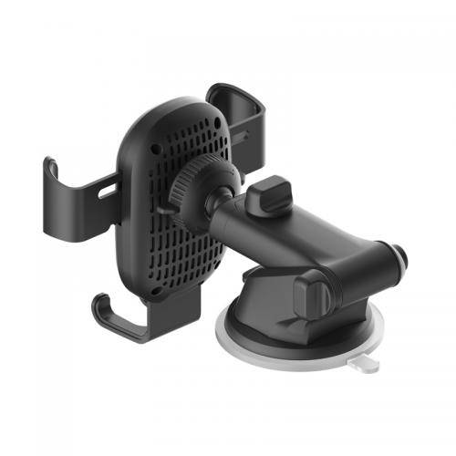 incarcator auto wireless pilot well 10w cu gravitatie cu ventuza 2