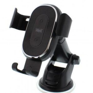 incarcator auto wireless pilot well 10w cu gravitatie cu ventuza