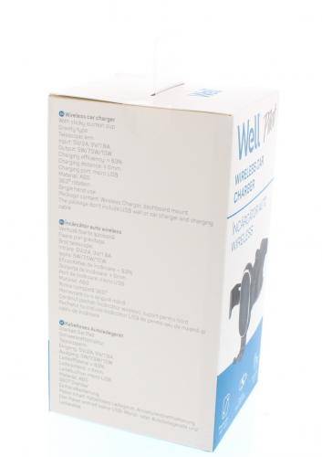 incarcator auto wireless pilot well 10w cu gravitatie cu ventuza 4