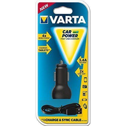 incarcator car power fast usb charger varta 1