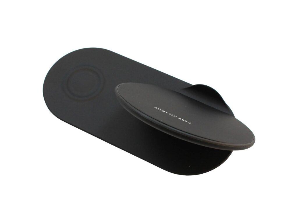 incarcator fara fir telefon qi fast charge 2 in 1 input 5v 3a 9v 2a 5w negru n26 1 black 4