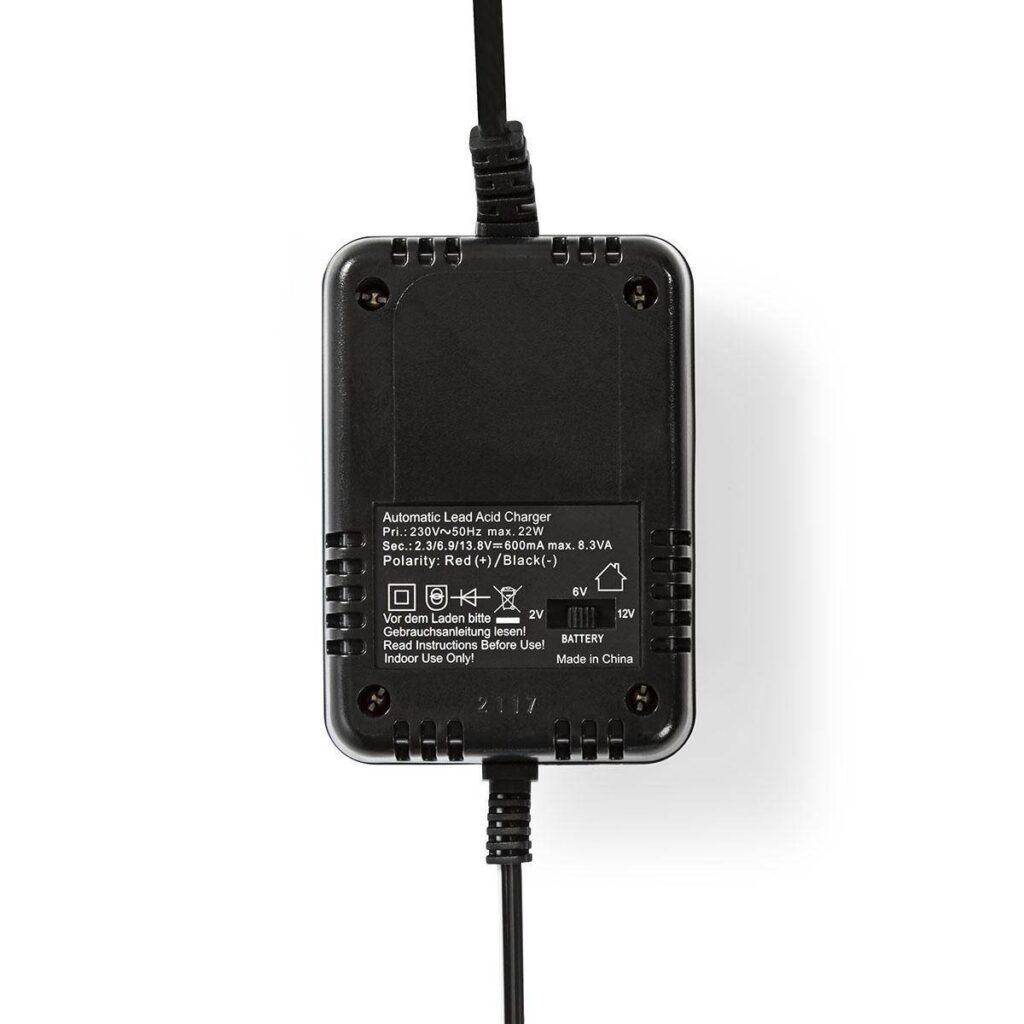 incarcator pentru acumulatori plumb acid 2v 6v 12v nedis 3