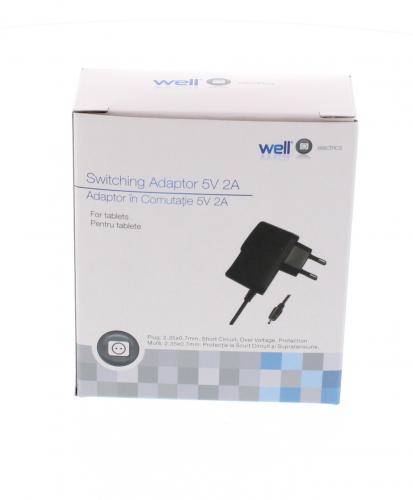 incarcator tableta ac dc 5v 2a conector 24x07x10mm well 4