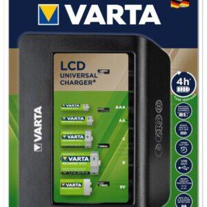 incarcator universal acumulatori aa aaa c d 9v usb 57688 101 401 varta