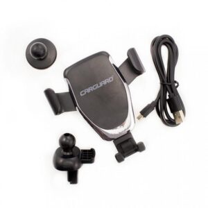incarcator wireless grilaj auto 10w pentru telefon mobil carguard