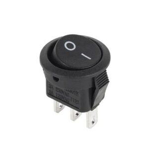 intrerupator 3 pini on off 3a 250v cu retinere