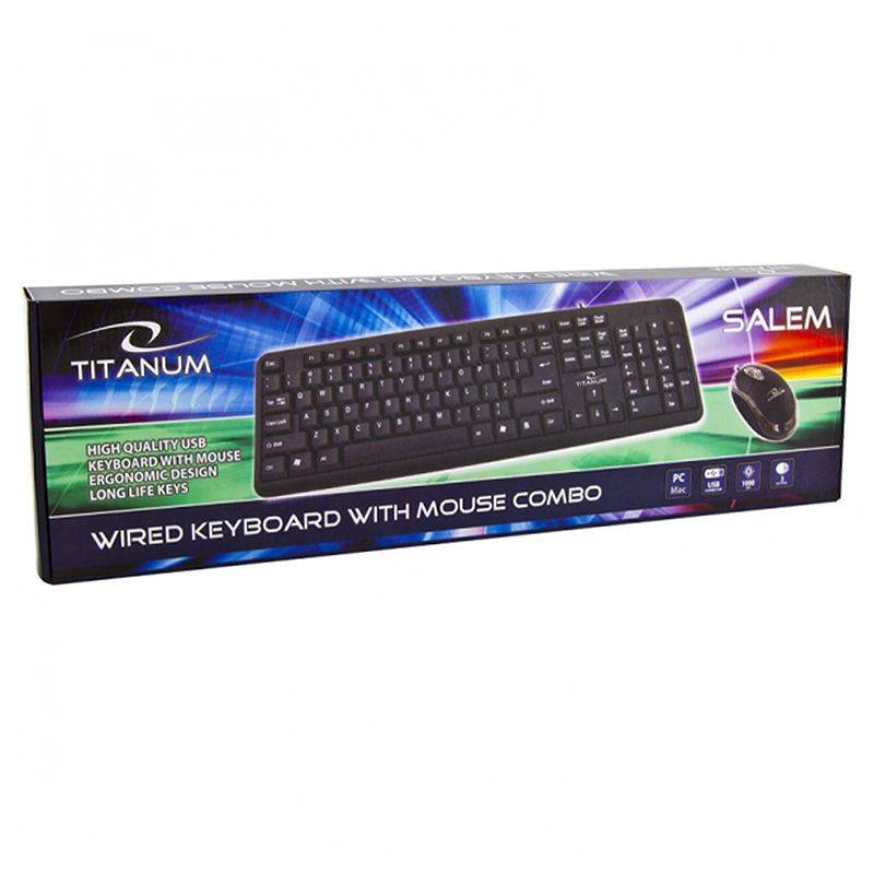 kit tastatura mouse usb salem esperanza 2