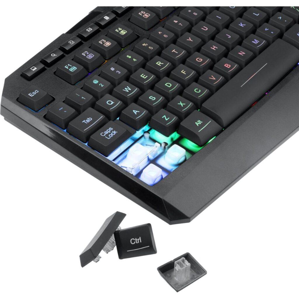 kit tastatura si mouse redragon s101 negru 6