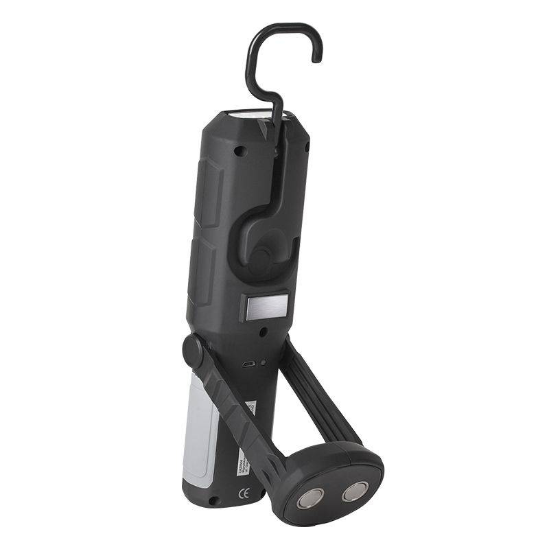 lampa atelier led 250lm cob smd acumulator alimentare retea sau la 12v auto vipow 3