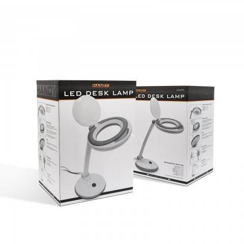 lampa de lucru led cu lupa handy 9