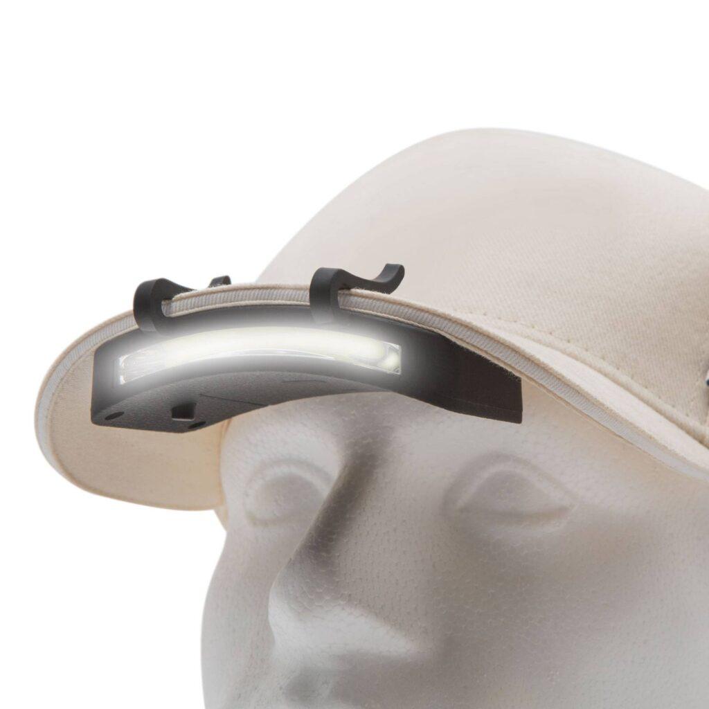 lampa lanterna de cozoroc pentru sapca tip baseball led 3w 200lm phenom 1