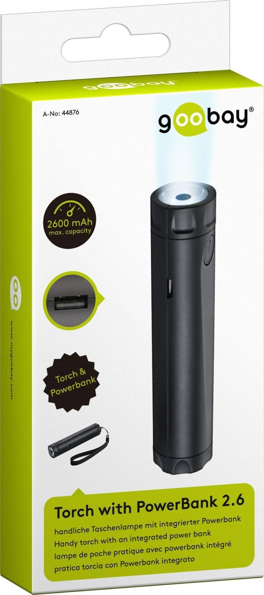 lanterna cu acumulator 2600mah led goobay 4