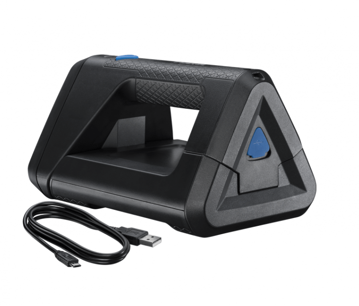 lanterna cu acumulator led cree 5w 550lm 460m incarcare la usb varta bl30r 2