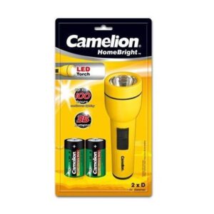 lanterna de mana cu led 35lm 2x dr20 camelion fl1l2d