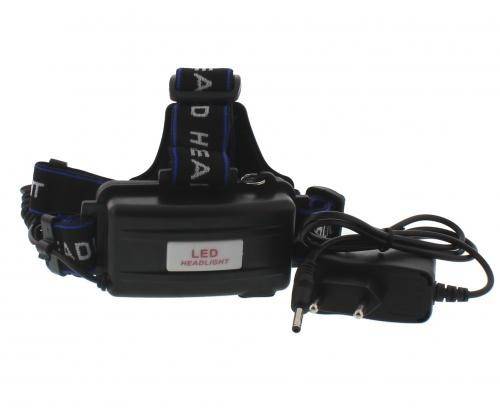 lanterna frontala cu led 10w 800lm 200m acumulator 2x 18650 freedom well 1