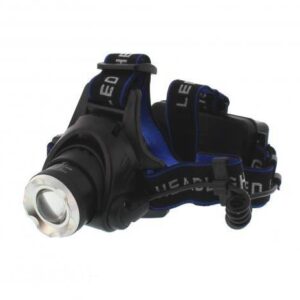 lanterna frontala cu led 10w 800lm 200m acumulator 2x 18650 freedom well