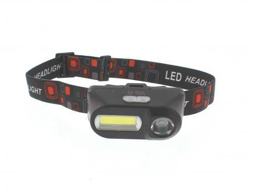 lanterna frontala cu led well 180lm 100m cu acumulator 1