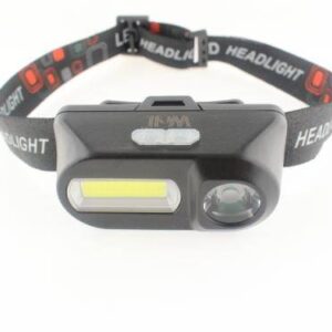 lanterna frontala cu led well 180lm 100m cu acumulator