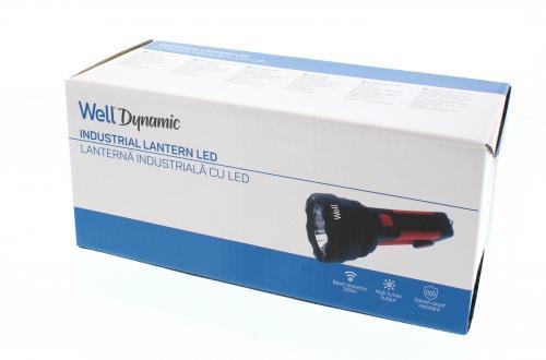 lanterna industriala cu led uri well 350lm 200m cu acumulator 3