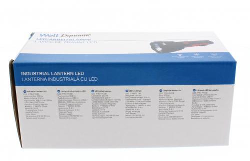 lanterna industriala cu led uri well 350lm 200m cu acumulator 4