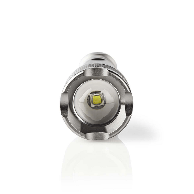 lanterna led 10w 500lm ipx4 3x c lr14 gri nedis 4