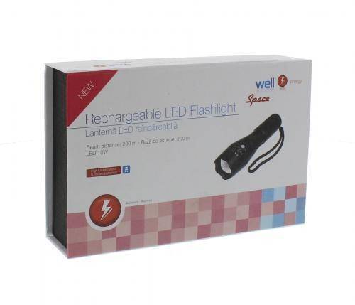lanterna led reincarcabila 10w 600lm space well 2