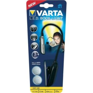 lanterna led varta de citit cu clips 2x cr2032
