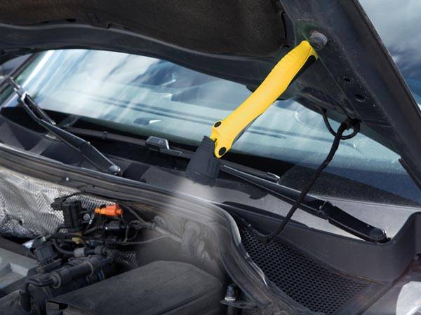 lanterna magnetica cob led 3w 120lm 4x aaa velleman 2