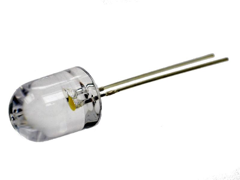 led 10mm alb rece 10 15v 3000 4200mcd 30 parte frontala convex optosupply osw5dka131a 12v 2