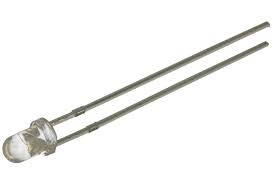 led 3mm alb cald 12v 2180 3000mcd 30 grade parte frontala convex optosupply osm5dk3131a 12v 1