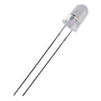 led 3mm alb cald 12v 2180 3000mcd 30 grade parte frontala convex optosupply osm5dk3131a 12v