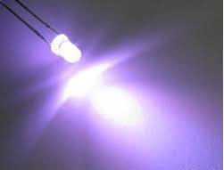 led 5mm violet lavender 554lm 15 parte frontala convex optosupply oscd4l5111a 2