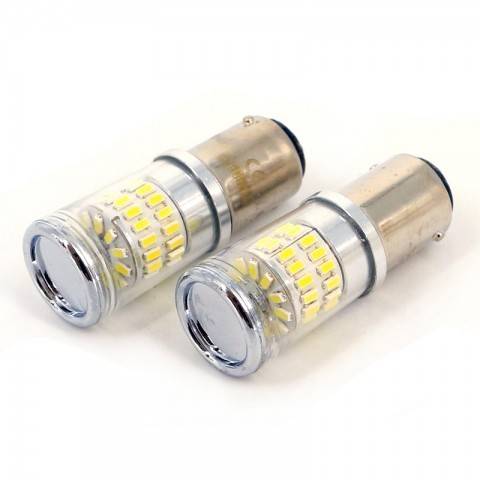 led de frana stop frana canbus ba15d 12v 35w 400lm 6000k set 2buc can124 carguard 3