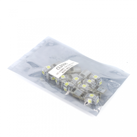 led pozitie canbus t10 12v 3w smd 90lm cld306 carguard 1