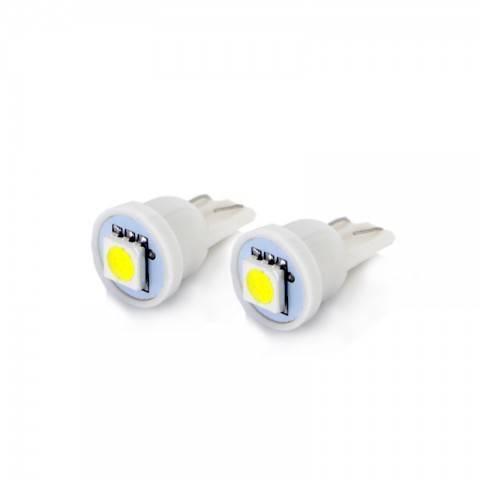 led smd de pozitie t10 12v 025w 18lm set 2buc cld003 carguard