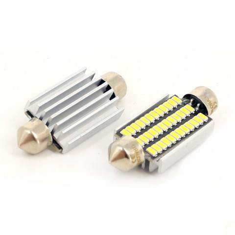 led sofit canbus 41mm plafoniera numar de inmatriculare 12v 3w 252lm can119 set 2buc carguard 3