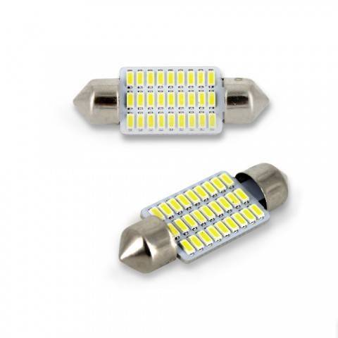 led sofit plafoniera numar 36mm 12v 15w 189lm set 2buc cld023 carguard